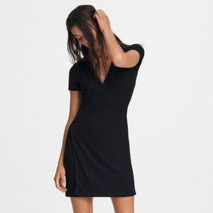 NEW WITH TAGS Rag & Bone Knit Rib Mini Wrap Dress